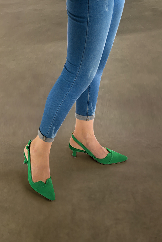 Chaussure vert emeraude on sale